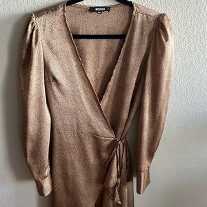 Misguided Wrap Dress